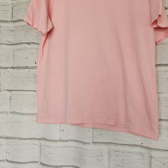 Pacsun PS Basics Cotton Short Sleeve Classic Plain T Shirt Pink Size Medium - Picture 12 of 12